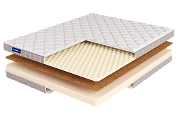 Матрас FOAM 14 Cocos Sens LUX 200x200 19145 средней жесткости высотой 18 см 500_191_1746062